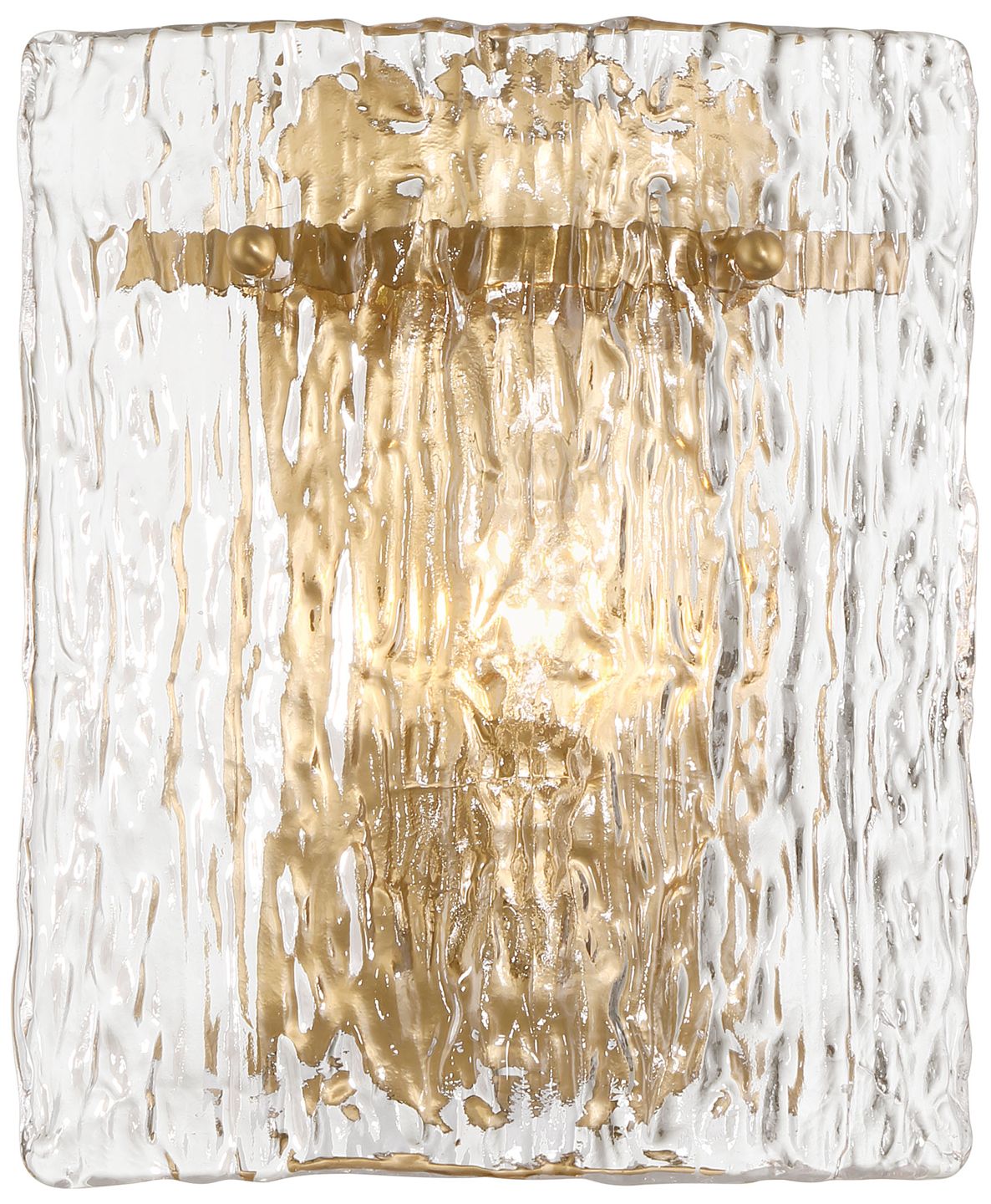 Image 3 Metropolitan Brookstreet 1-Lt 9.25-in Legacy Brass Wall Sconce with Shade more views
