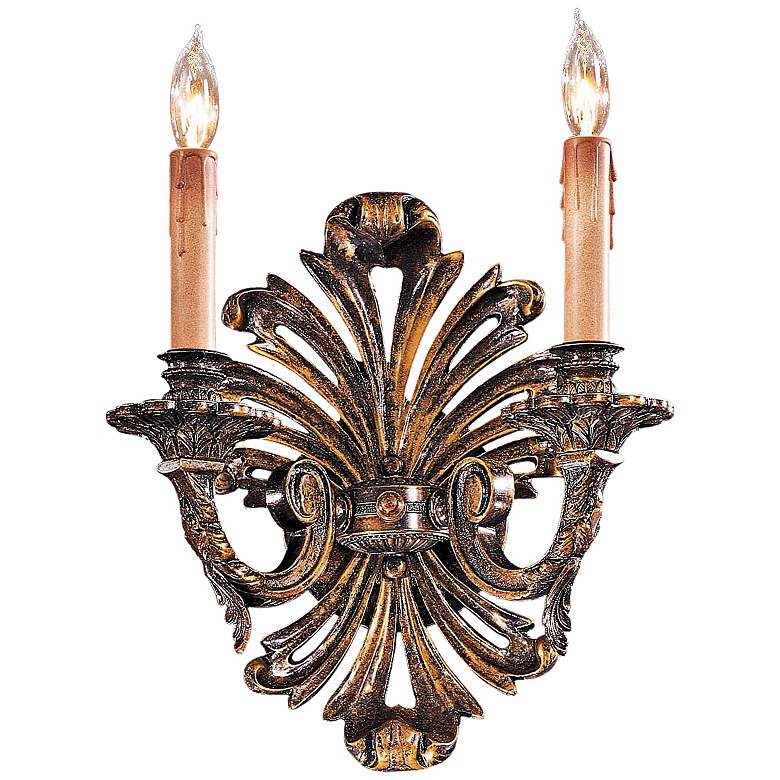 Image 1 Metropolitan Collection 12 1/2 inch High 2-Light Wall Sconce