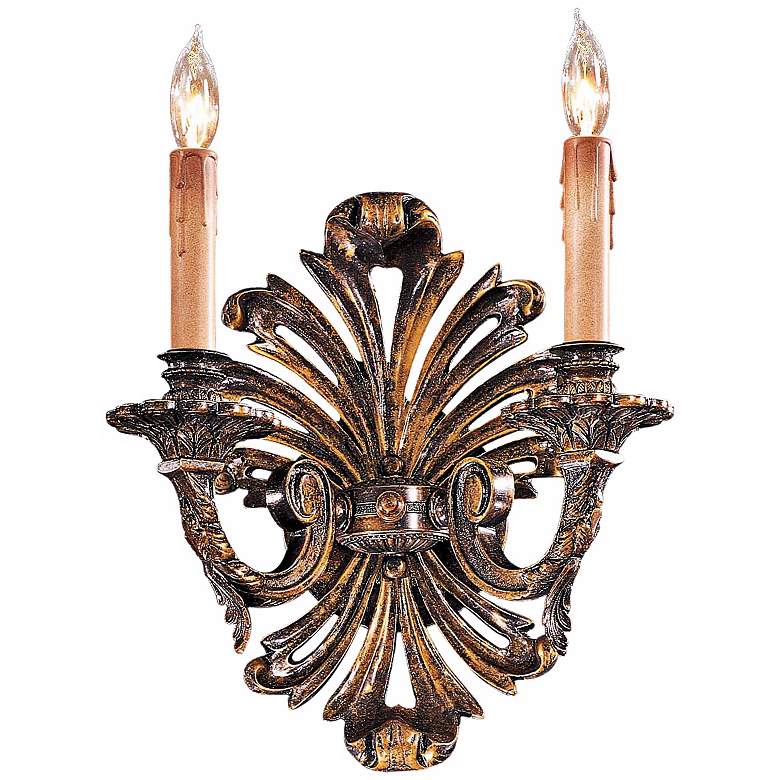 Image 1 Metropolitan Collection 12 1/2" High 2-Light Wall Sconce