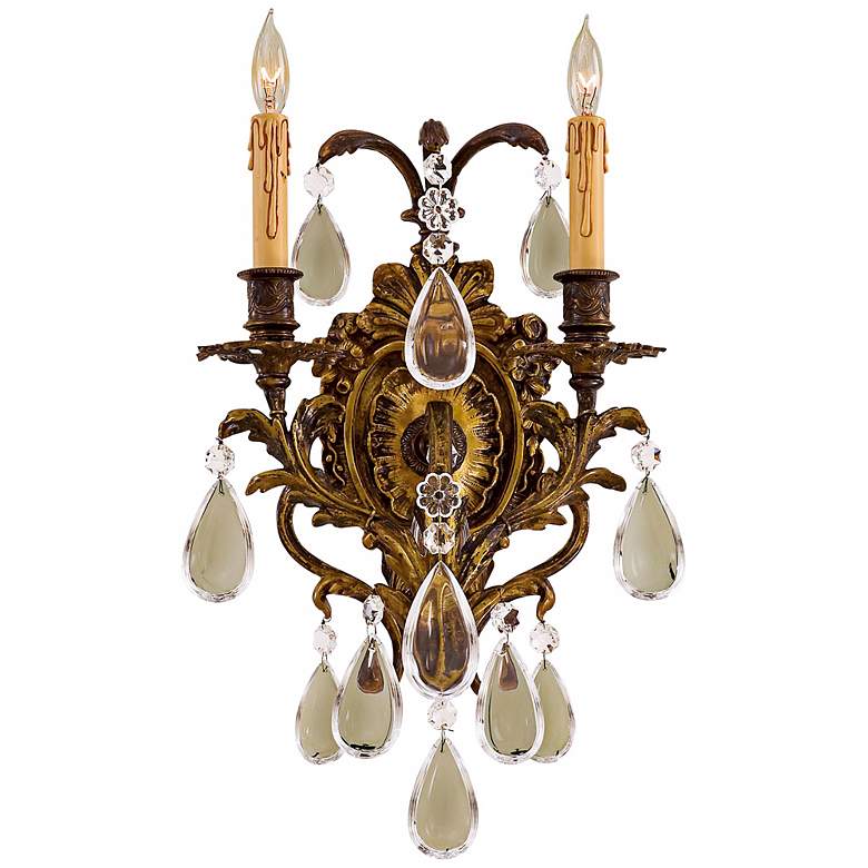 Image 1 Metropolitan Collection 15 3/4 inch High 2-Light Wall Sconce