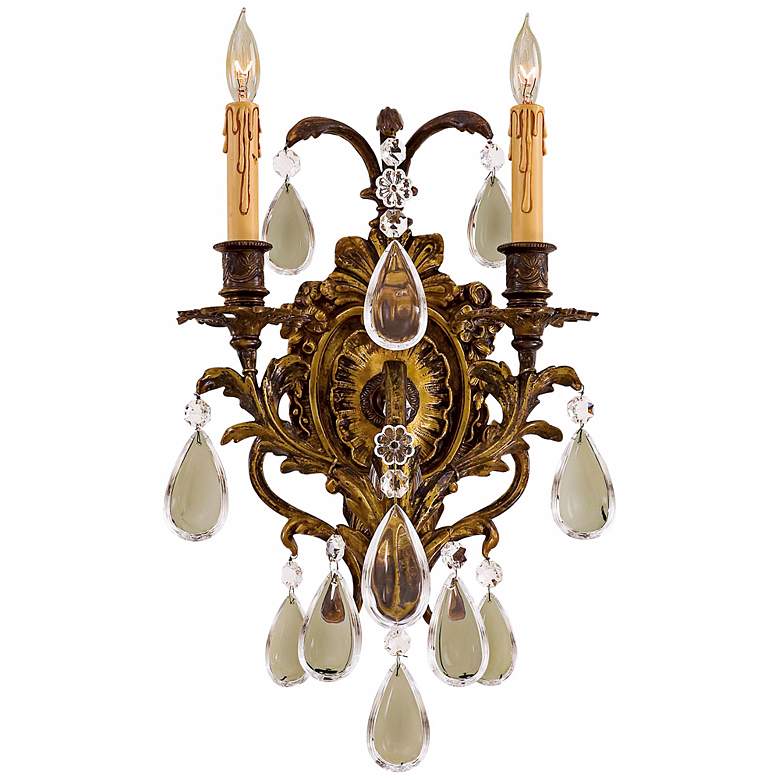 Image 1 Metropolitan Collection 15 3/4" High 2-Light Wall Sconce