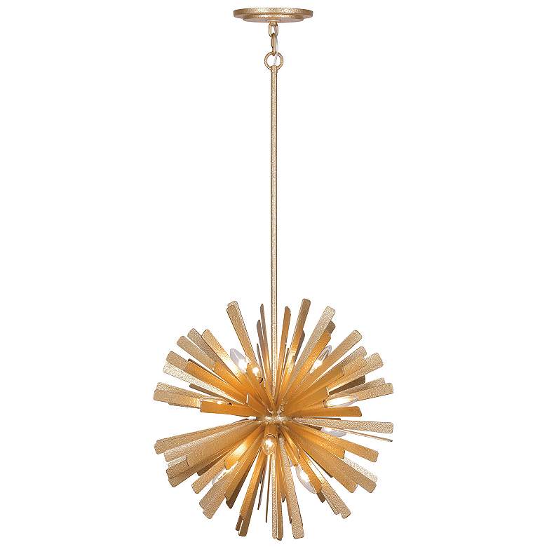 Image 3 Metropolitan Confluence 12-Light Piastra Gold Pendant more views