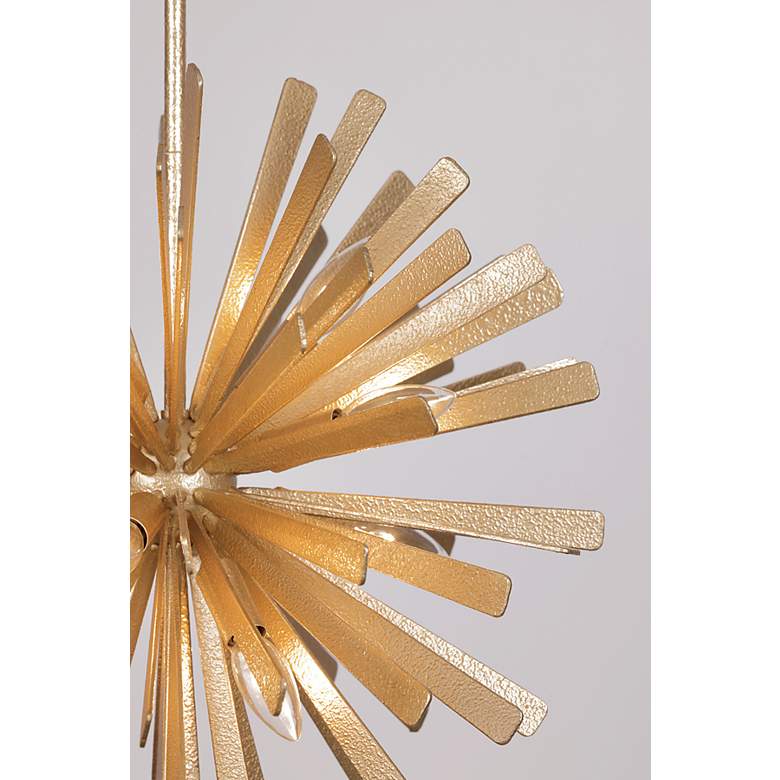 Image 4 Metropolitan Confluence 12-Light Piastra Gold Pendant more views