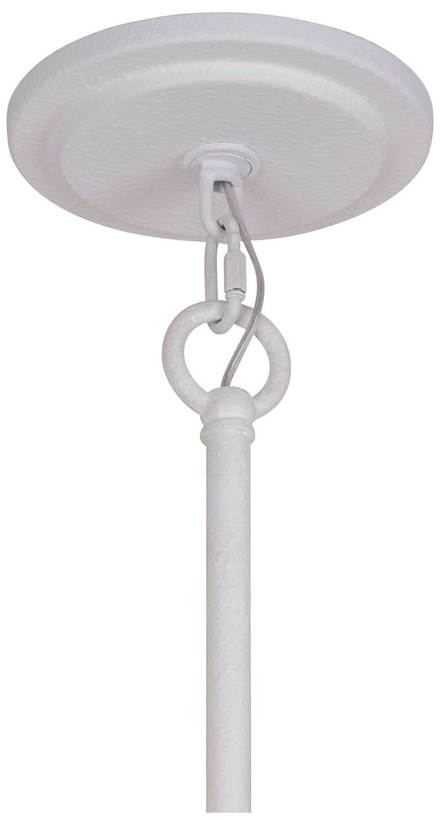 Image 4 Metropolitan Confluence 16-Light 34-in Piastra White Pendant with Accents more views