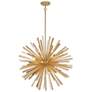 Metropolitan Confluence 16-Light Piastra Gold Pendant