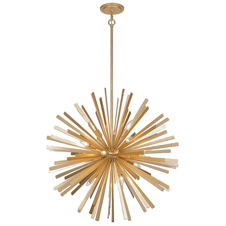 Image 2 Metropolitan Confluence 16-Light Piastra Gold Pendant