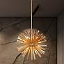 1_Metropolitan Confluence 16-Light Piastra Gold Pendant