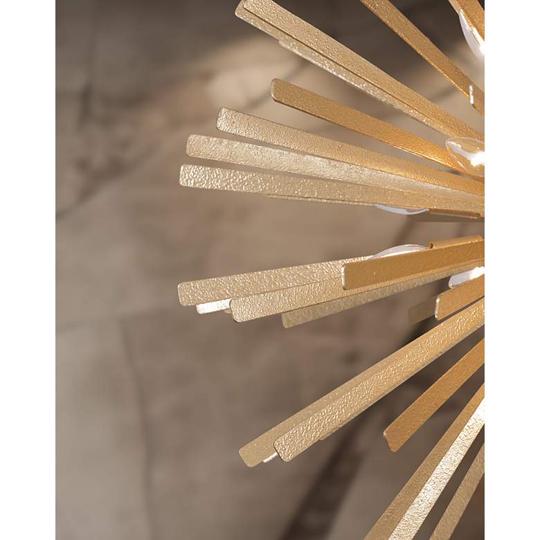 Image 6 Metropolitan Confluence 16-Light Piastra Gold Pendant more views