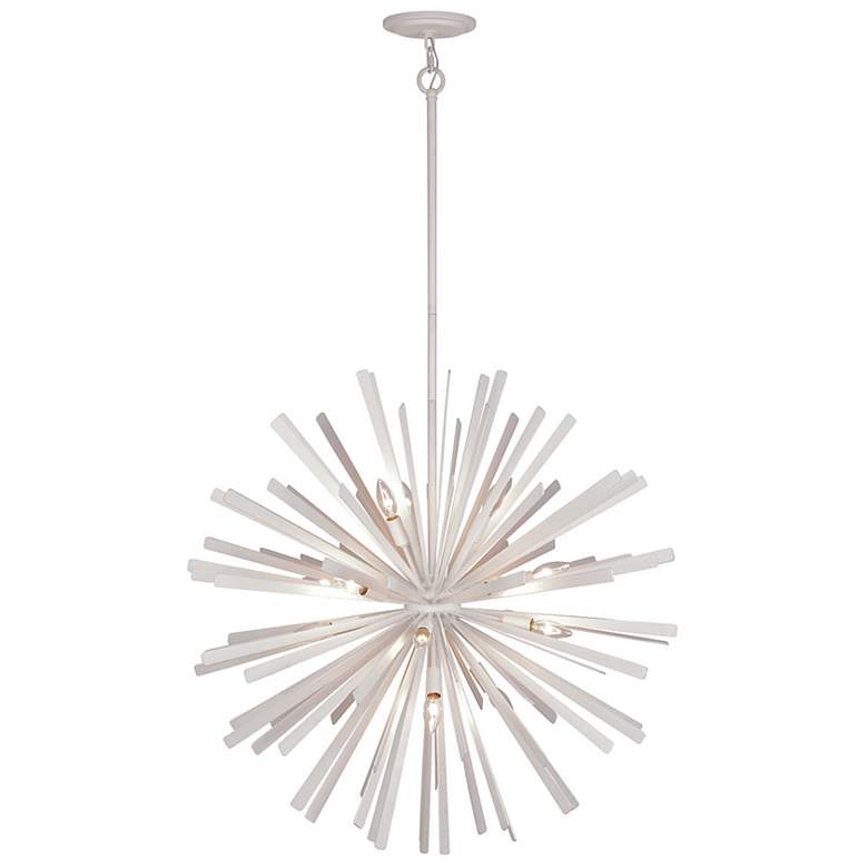 Image 3 Metropolitan Confluence 16-Light Piastra White Pendant more views