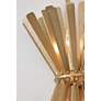 5_Metropolitan Confluence 2-Light Piastra Gold Wall Sconce more views