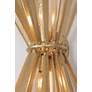 6_Metropolitan Confluence 2-Light Piastra Gold Wall Sconce more views
