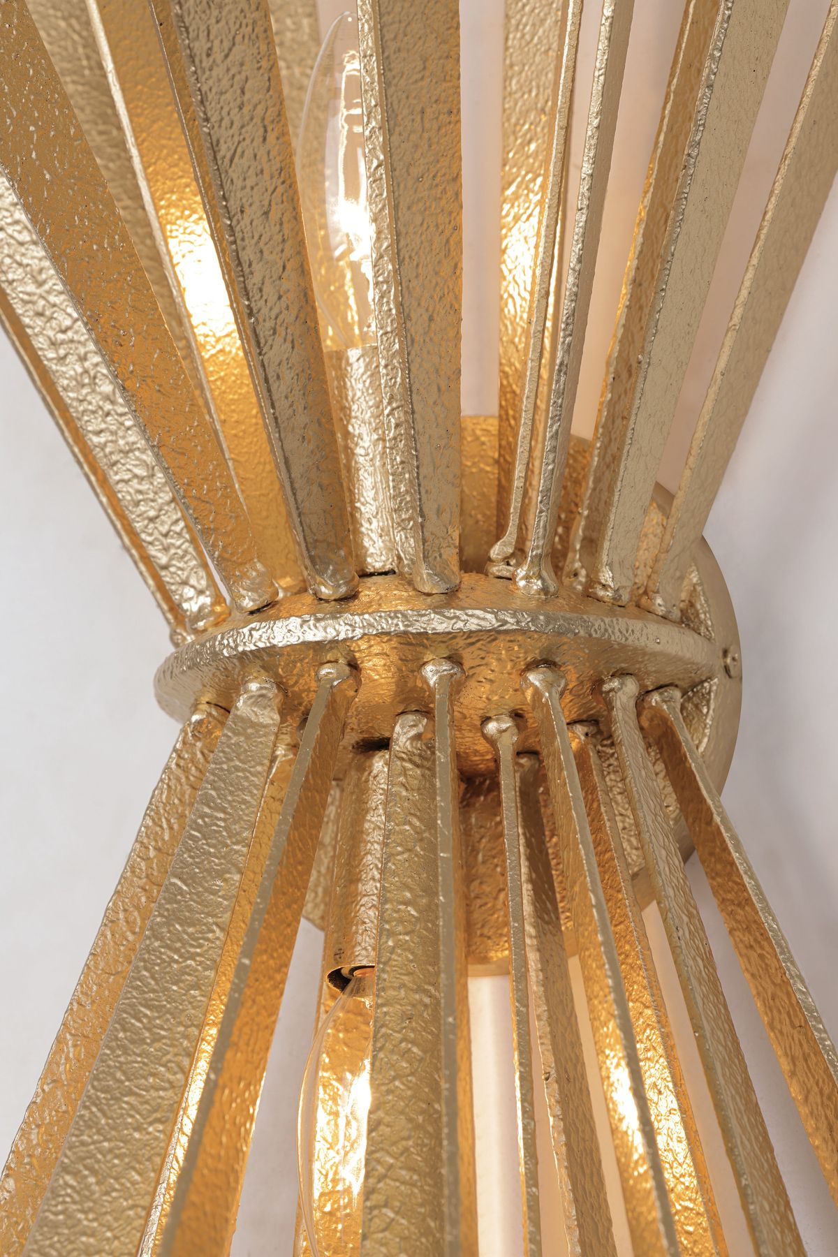Image 6 Metropolitan Confluence 2-Lt 11.25-in Piastra Gold Wall Sconce with Accents more views