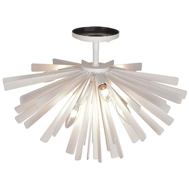 Image 3 Metropolitan Confluence 20" Wide 6-Light Piastra White Ceiling Light more views