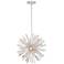 Metropolitan Confluence 20"W Piastra White 12-Light Pendant