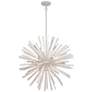 2_Metropolitan Confluence 20"W Piastra White Sputnik Pendant Light