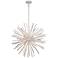 Metropolitan Confluence 20"W Piastra White Sputnik Pendant Light