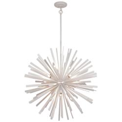 Metropolitan Confluence 20"W Piastra White Sputnik Pendant Light