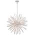 Metropolitan Confluence 20"W Piastra White Sputnik Pendant Light