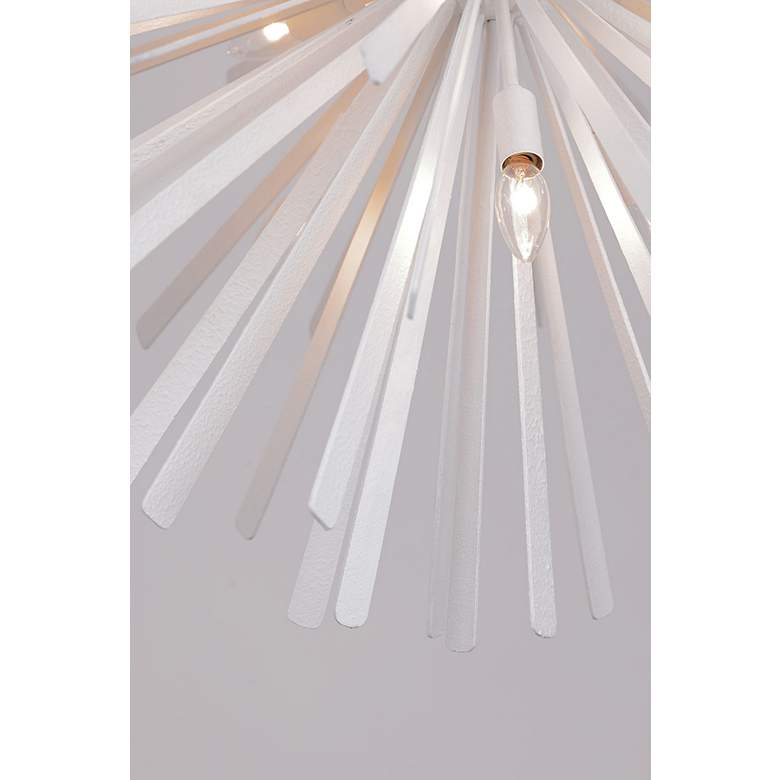 Image 5 Metropolitan Confluence 20"W Piastra White Sputnik Pendant Light more views