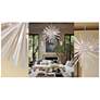 7_Metropolitan Confluence 20"W Piastra White Sputnik Pendant Light more views
