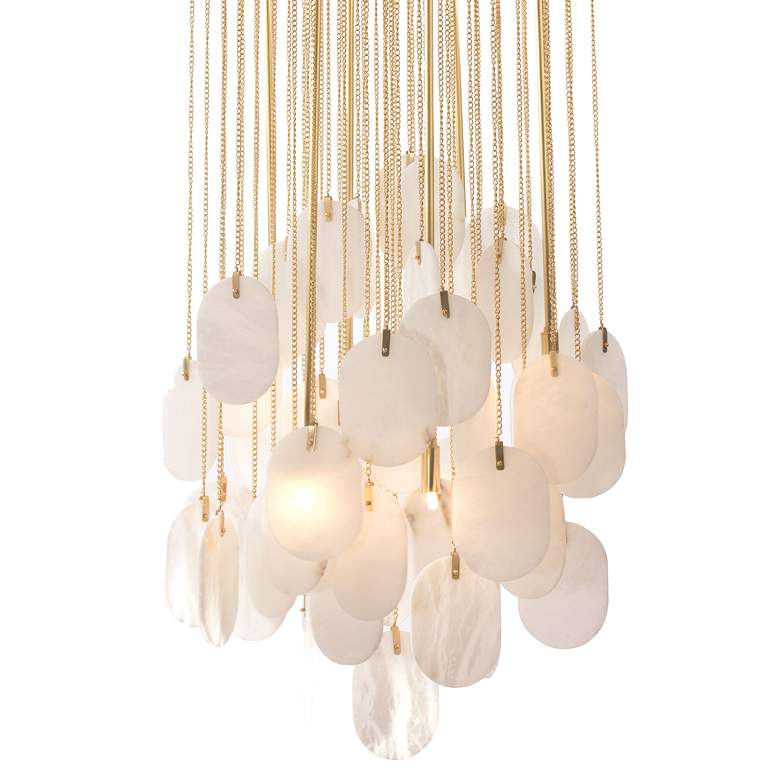 Image 2 Metropolitan Constaledo 6-Light 27.5-in Brass Pan Pendant more views