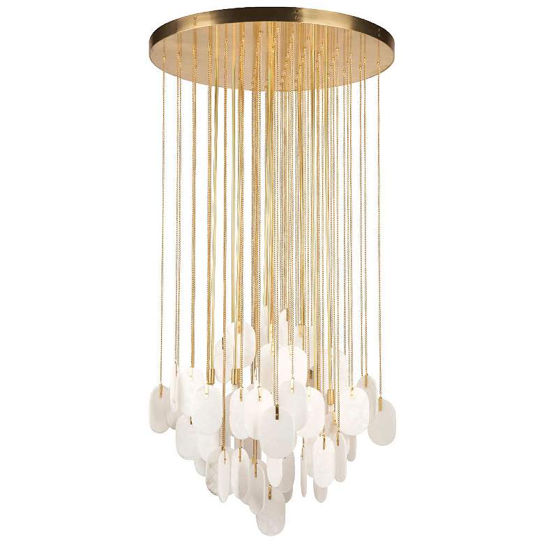 Image 1 Metropolitan Constaledo 8-Light 35.5-in Brass Pan Pendant
