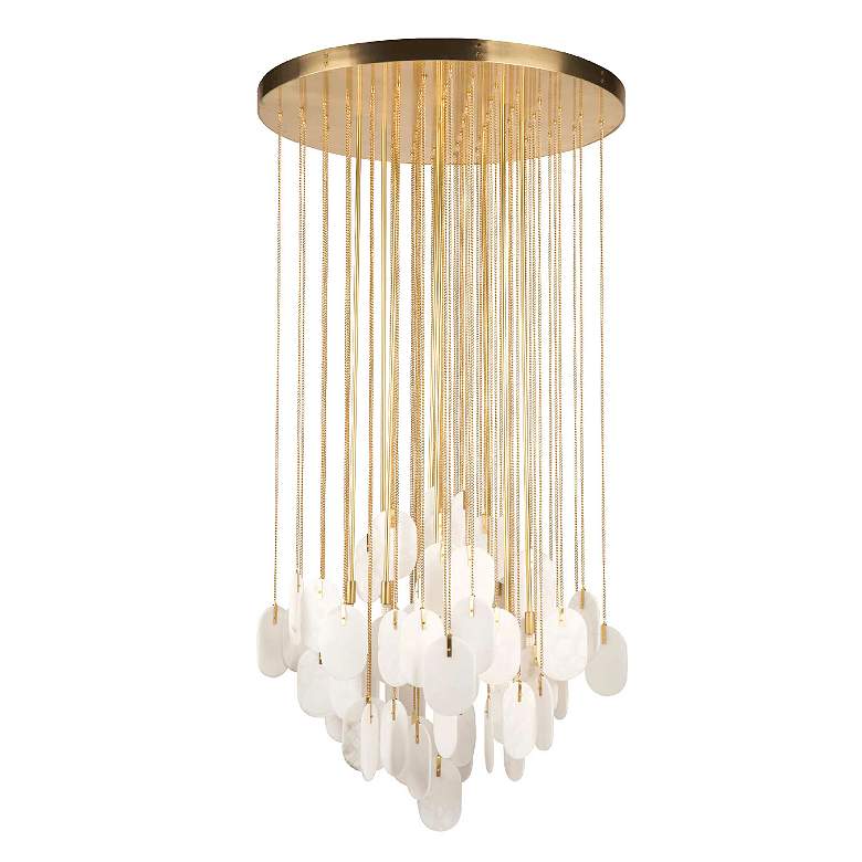 Image 2 Metropolitan Constaledo 8-Light 35.5-in Brass Pan Pendant more views