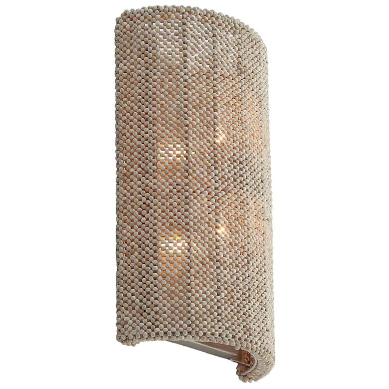 Image 1 Metropolitan Copra 2-Light 10-in Brushed Nickel Wall Sconce