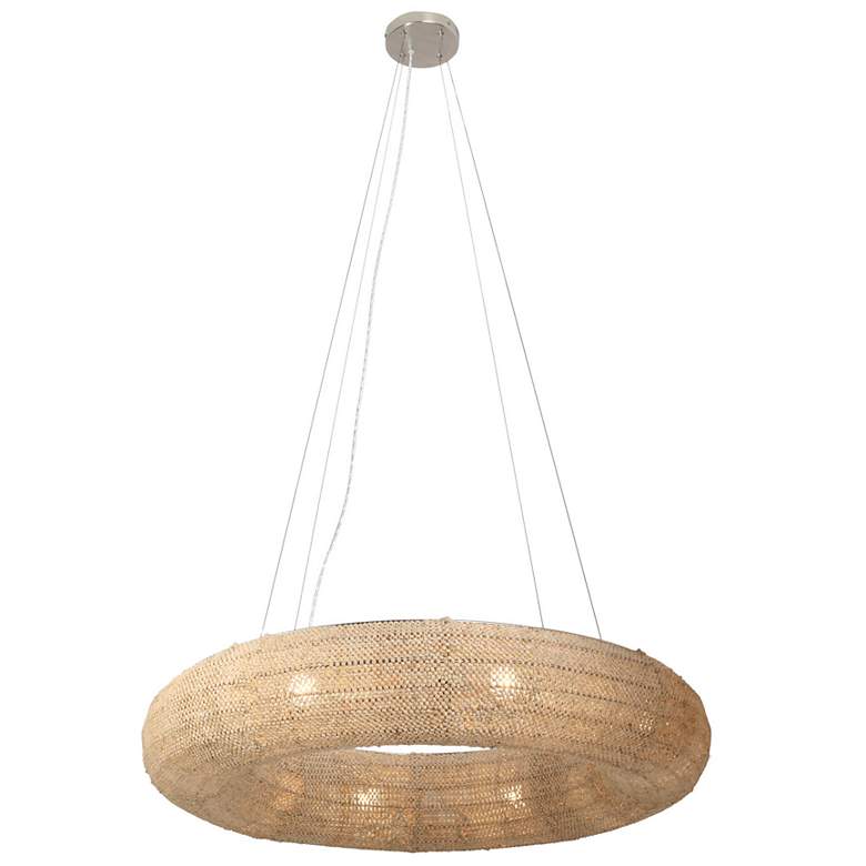 Image 1 Metropolitan Copra 8-Light 36-in Brushed Nickel Pendant