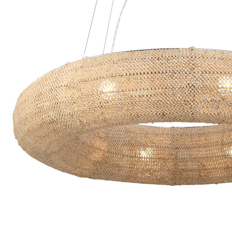Image 2 Metropolitan Copra 8-Light 36-in Brushed Nickel Pendant more views