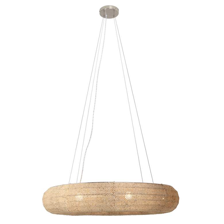Image 3 Metropolitan Copra 8-Light 36-in Brushed Nickel Pendant more views