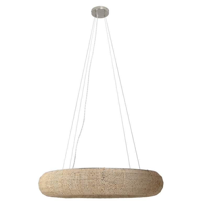 Image 4 Metropolitan Copra 8-Light 36-in Brushed Nickel Pendant more views