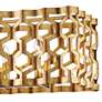 3_Metropolitan Coronade 40 1/2" Gold Leaf Kitchen Island Light Pendant more views