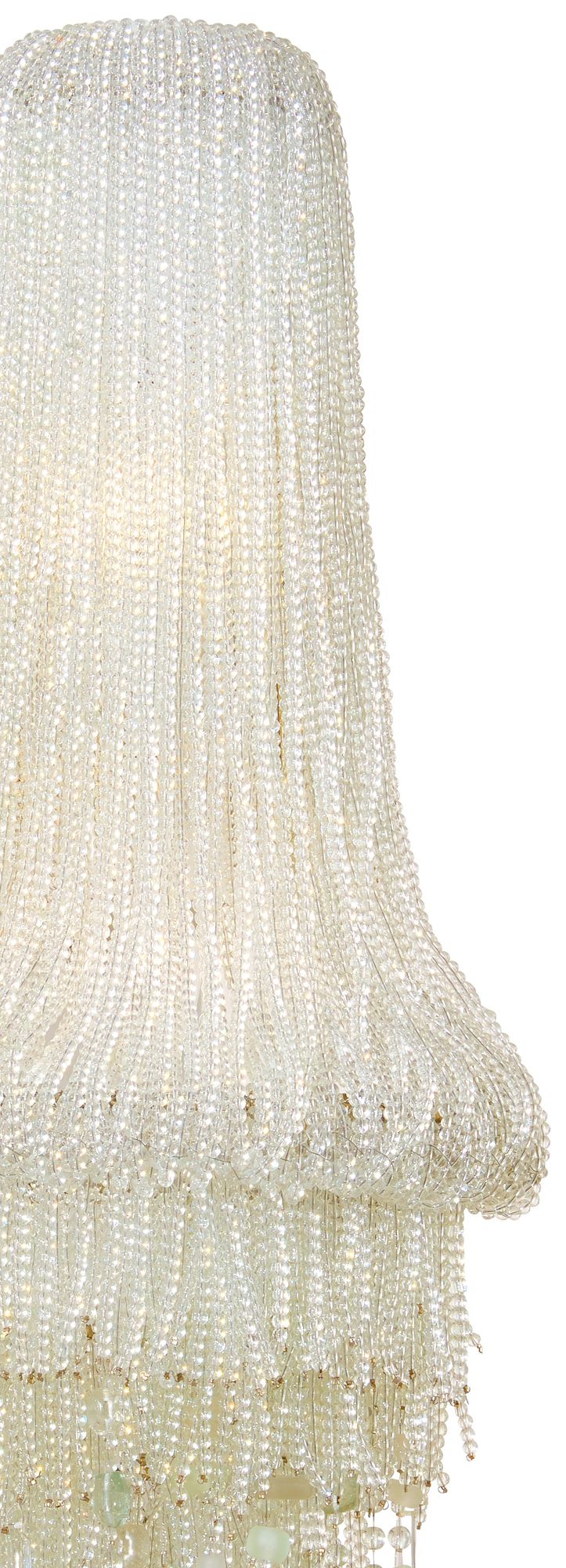 Image 3 Metropolitan Crystal Reign 2-Light 13.38-in Nickel Wall Sconce with Crystal more views