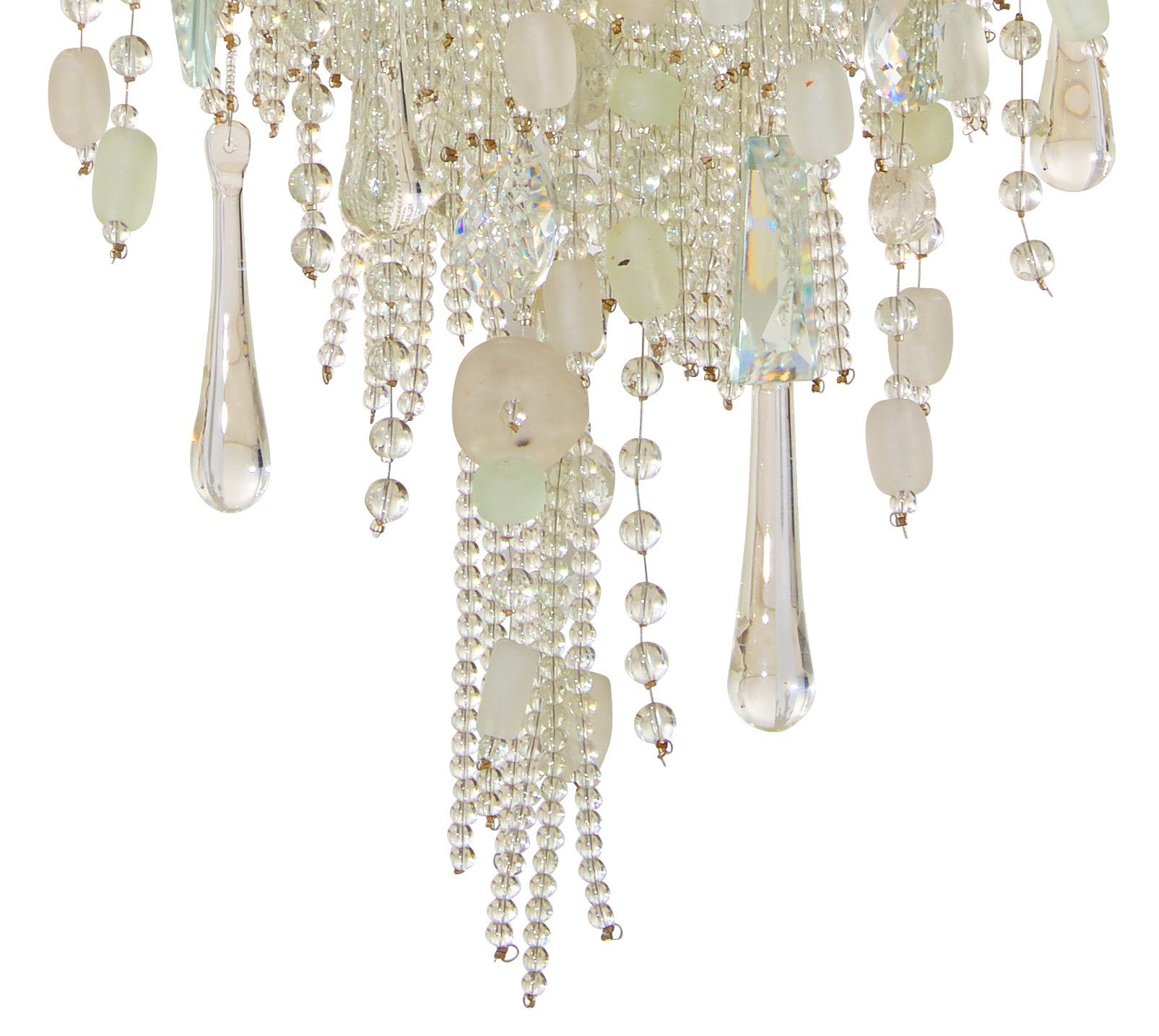 Image 4 Metropolitan Crystal Reign 2-Light 13.38-in Nickel Wall Sconce with Crystal more views