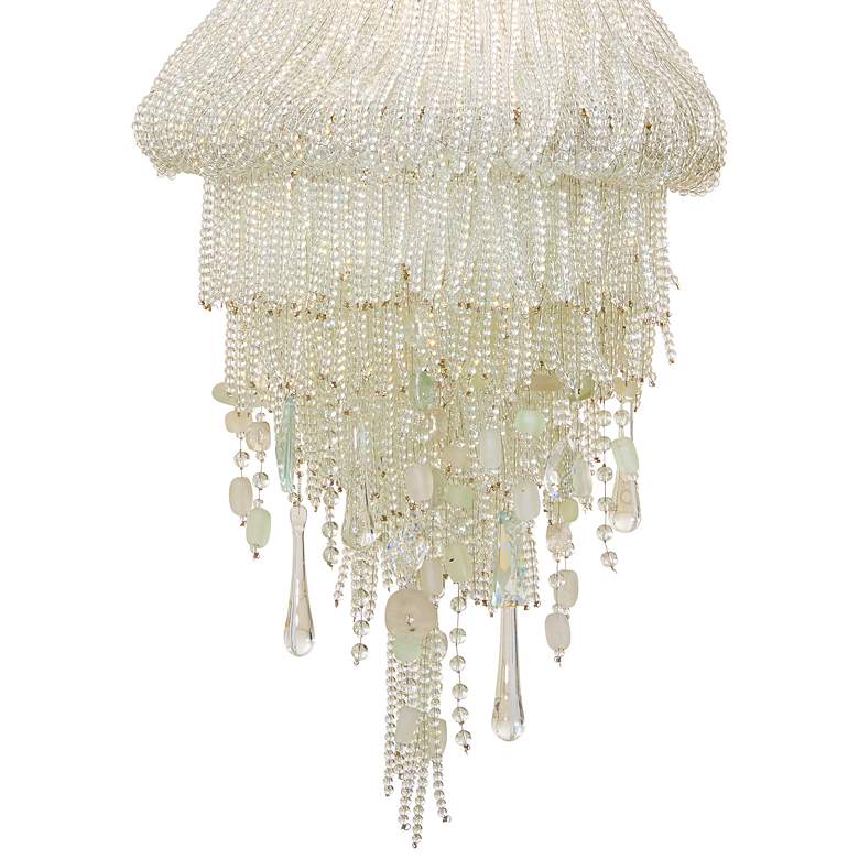 Image 2 Metropolitan Crystal Reign 2-Light 13.38-in Polished Nickel Wall Sconce more views