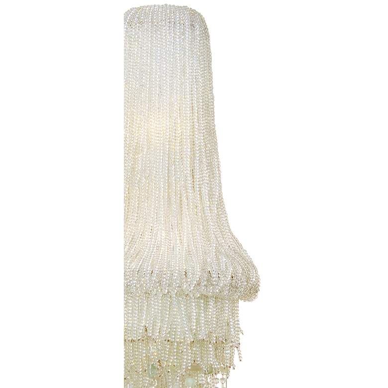 Image 3 Metropolitan Crystal Reign 2-Light 13.38-in Polished Nickel Wall Sconce more views