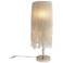 Metropolitan Crystal Reign 2-Light 9.5-in Polished Nickel Table Lamp