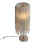 6_Metropolitan Crystal Reign 2-Light 9.5-in Polished Nickel Table Lamp more views