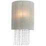 1_Metropolitan Crystal Reign 2-Light 9.75-in Polished Nickel Wall Sconce