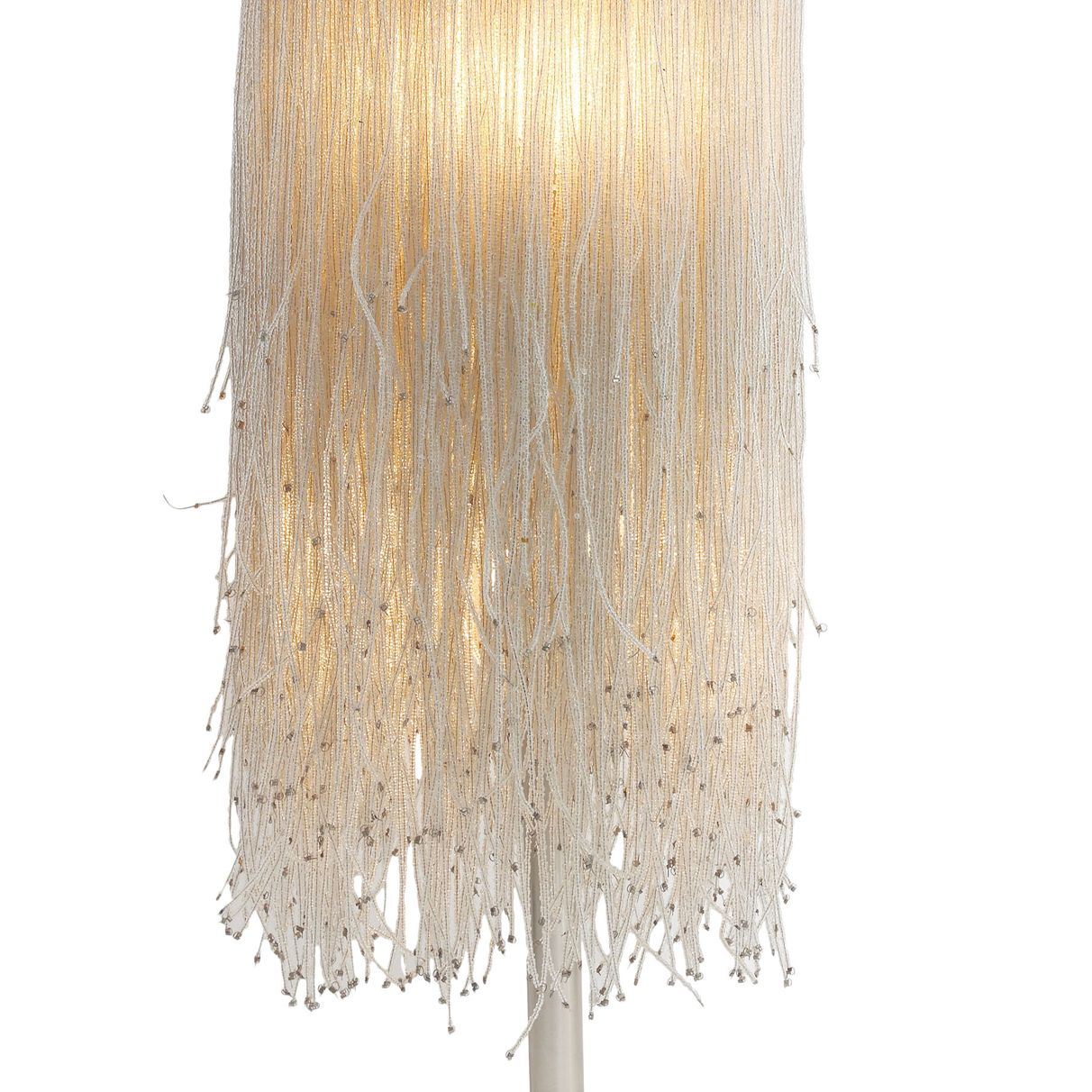 Image 2 Metropolitan Crystal Reign 2-Lt 9.5-in Nickel Table Lamp with Crystal more views