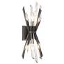 2_Metropolitan Elsa 2-Light Midnight Graphite Wall Sconce