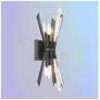 3_Metropolitan Elsa 2-Light Midnight Graphite Wall Sconce more views
