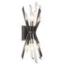 7_Metropolitan Elsa 2-Light Midnight Graphite Wall Sconce more views