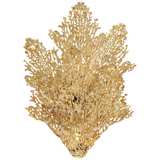 Metropolitan Evergold 24&quot; Wide 2-Light Gold Leaf LED Wall Sconce