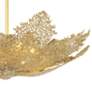 Metropolitan Evergold 24"W India Gold Leaf LED Pendant Light