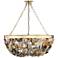 Metropolitan Flotsam 8-Light 29.5-in Brass Pendan