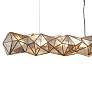 2_Metropolitan Geo-Gem 8-Light 61.5-in Artisan Brass Island Chandelier more views