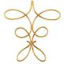 4_Metropolitan Gianella 19 1/2" High Gold Leaf LED Wall Sconce more views
