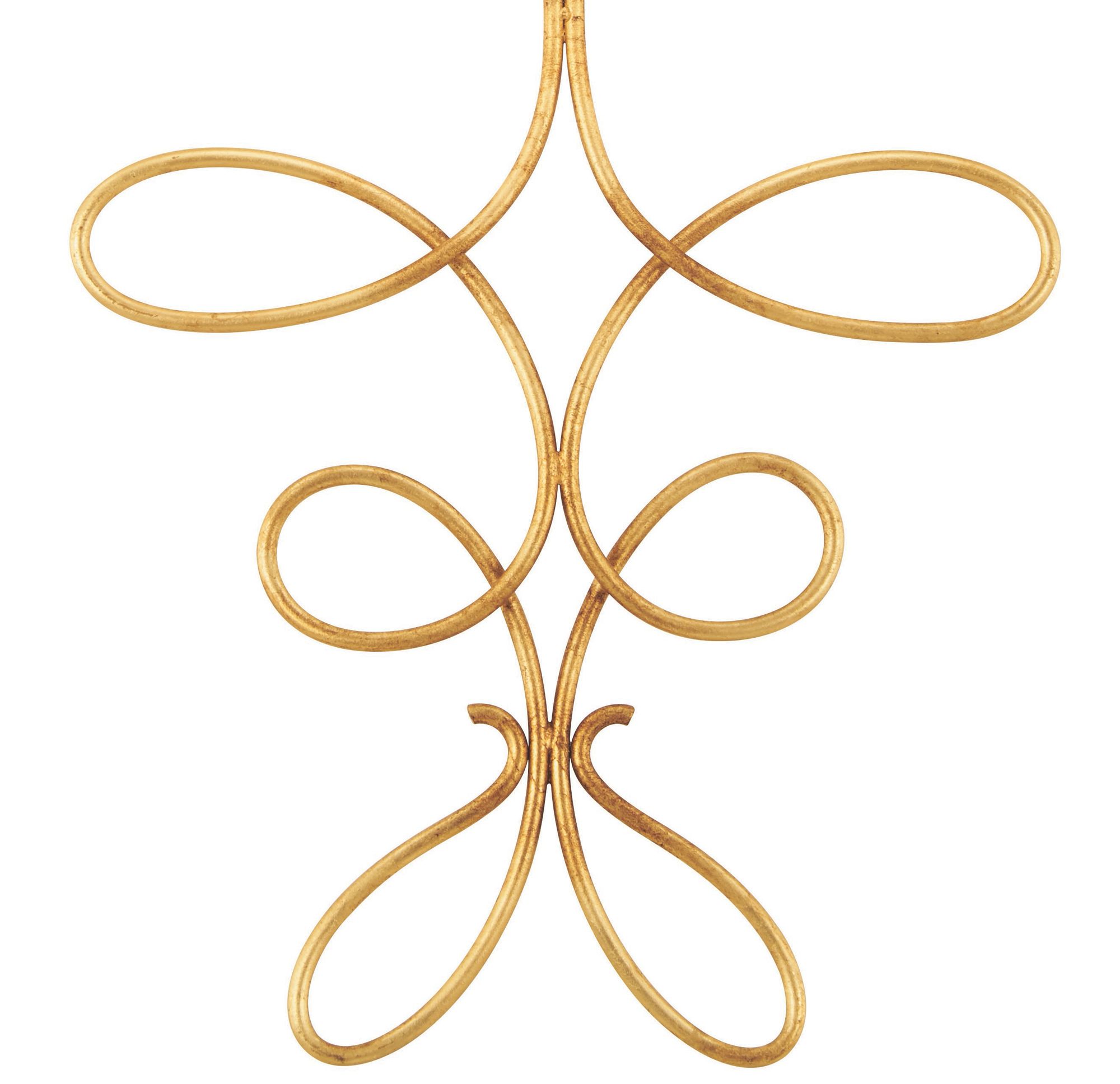 Image 4 Metropolitan Gianella LED 2-Light Ardent Gold Wall Sconce more views